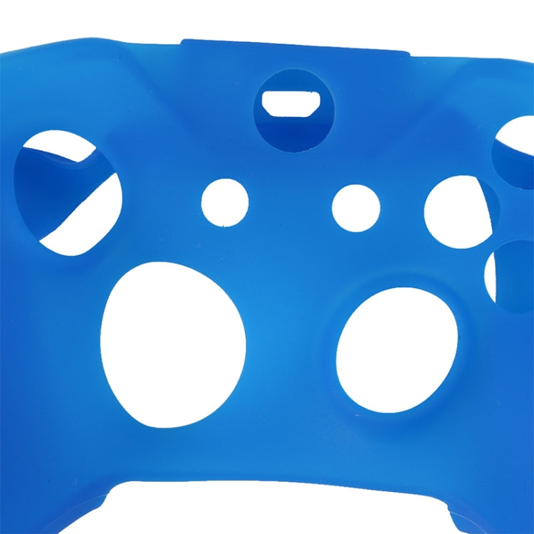 Soft Silicone Rubber Gamepad Protective Case Cover Joystick Accessories for Microsoft Xbox One S Controller(Blue) - Cases by buy2fix | Online Shopping UK | buy2fix
