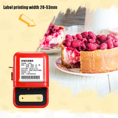 NIIMBOT B21 Small Production Date Marking Machine Baking Cake Bakery Price Labeling Machine, Specification: Standard + 3 Rolls Labels - Consumer Electronics by NIIMBOT | Online Shopping UK | buy2fix