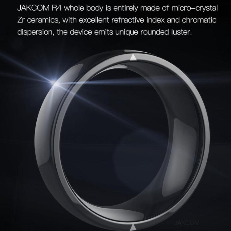 JAKCOM R4 Smart Ring Multifunctional Lord Of The Rings, Size: 57.1mm for Apple & Android(Number 8) - Smart Rings / Smart Telephones by JAKCOM | Online Shopping UK | buy2fix