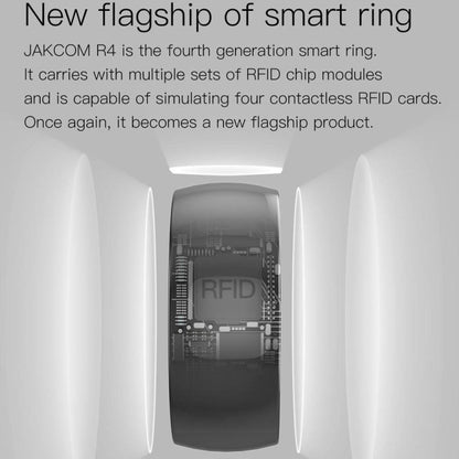 JAKCOM R4 Smart Ring Multifunctional Lord Of The Rings, Size: 70mm for Apple & Android(Number 12) - Smart Rings / Smart Telephones by JAKCOM | Online Shopping UK | buy2fix