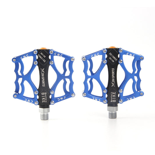 Bicycle Pedal Mountain Bike Aluminum Alloy Palin Pedal Non-Slip Bearing Pedal(901 Blue) - Outdoor & Sports by buy2fix | Online Shopping UK | buy2fix