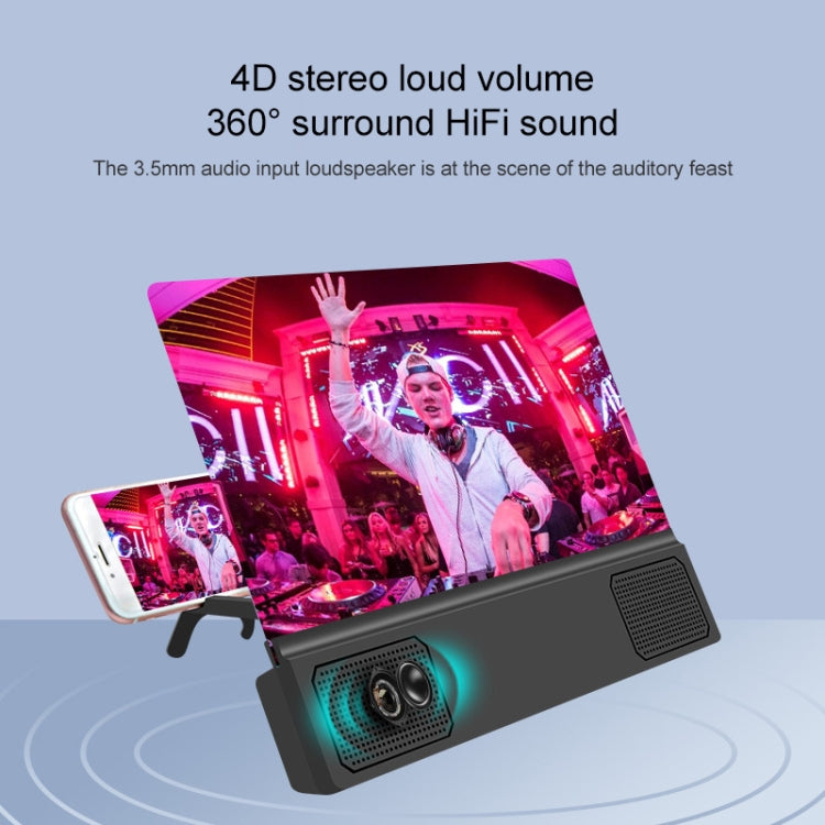 L5 12 inch Mobile Phone Screen Amplifier Anti-Blue Light Portable Audio Amplifier - Screen Magnifier by buy2fix | Online Shopping UK | buy2fix