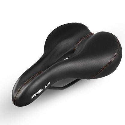 Wheel Up Mountain Bike Bicycle Seat Saddle Road Bike Bicycle Seat Accessories Equipment(Black) - Bicycle Saddle by Wheel Up | Online Shopping UK | buy2fix