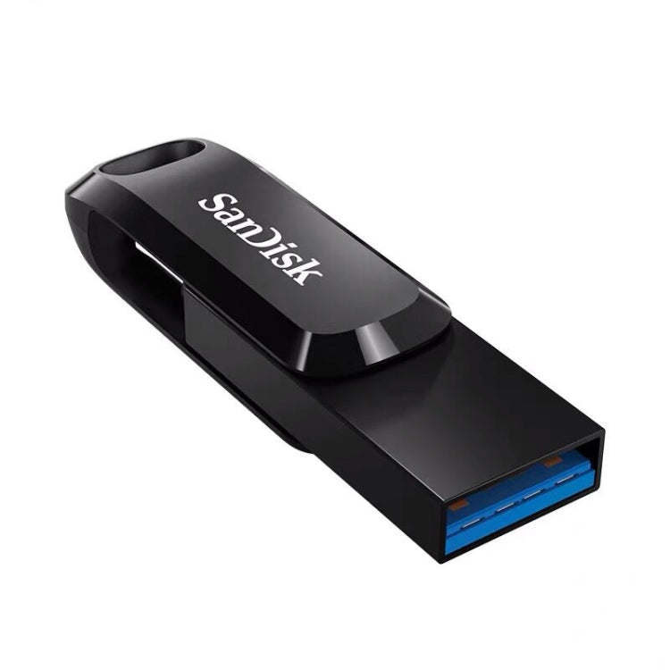 SanDisk Type-C + USB 3.1 Interface OTG High Speed Computer Phone U Disk, Colour: SDDDC3 Black Plastic Shell, Capacity: 128GB - USB Flash Drives by SanDisk | Online Shopping UK | buy2fix