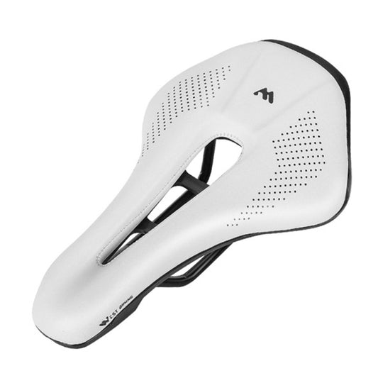 WEST BIKING Cycling Seat Hollow Breathable Comfortable Saddle Riding Equipment(White) - Outdoor & Sports by WEST BIKING | Online Shopping UK | buy2fix