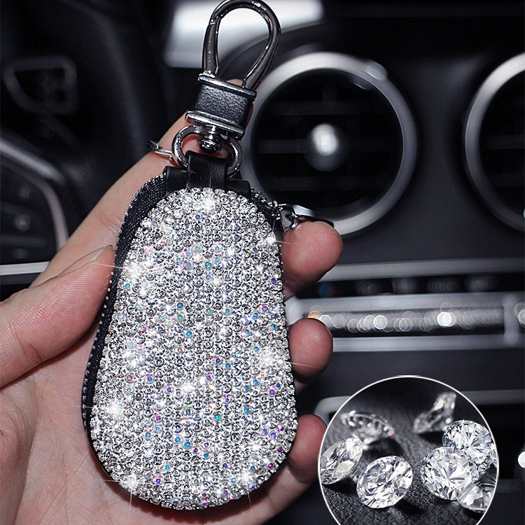 Diamond Car Gourd Key Case Car Key Case(Purple Diamond) - Car Key Cases by buy2fix | Online Shopping UK | buy2fix