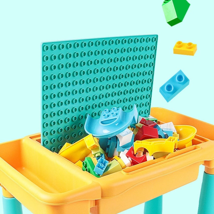 Multifunctional Building Table Learning Toy Puzzle Assembling Toy For Children, Style: 500 Small Blocks - Building Blocks by buy2fix | Online Shopping UK | buy2fix