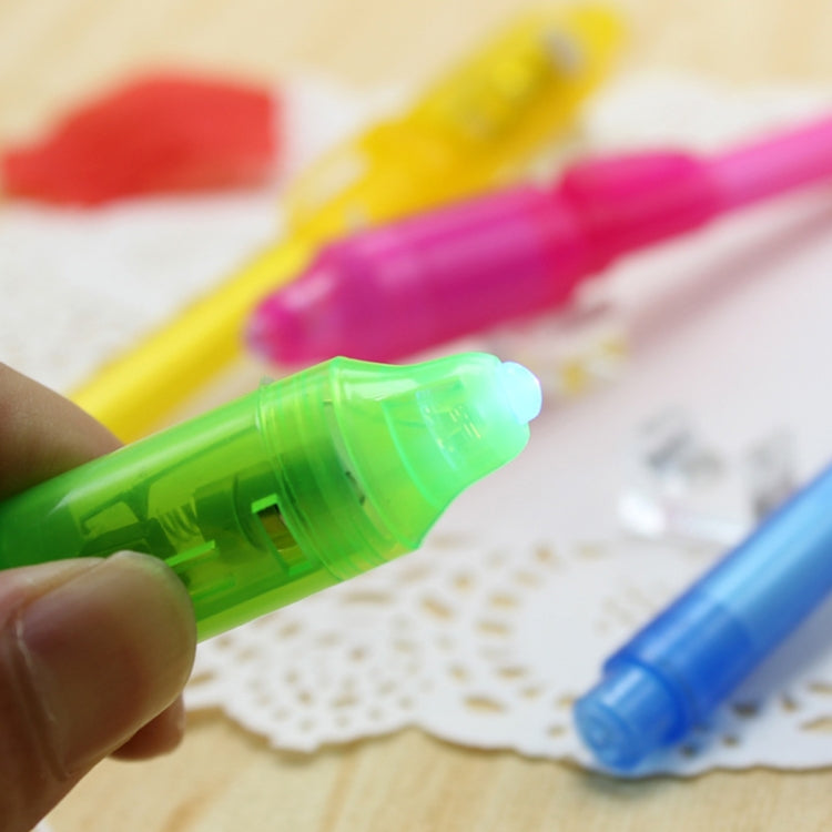 10 PCS Creative Magic UV Light Invisible Ink Pen Marker Pen(Black) - Home & Garden by buy2fix | Online Shopping UK | buy2fix