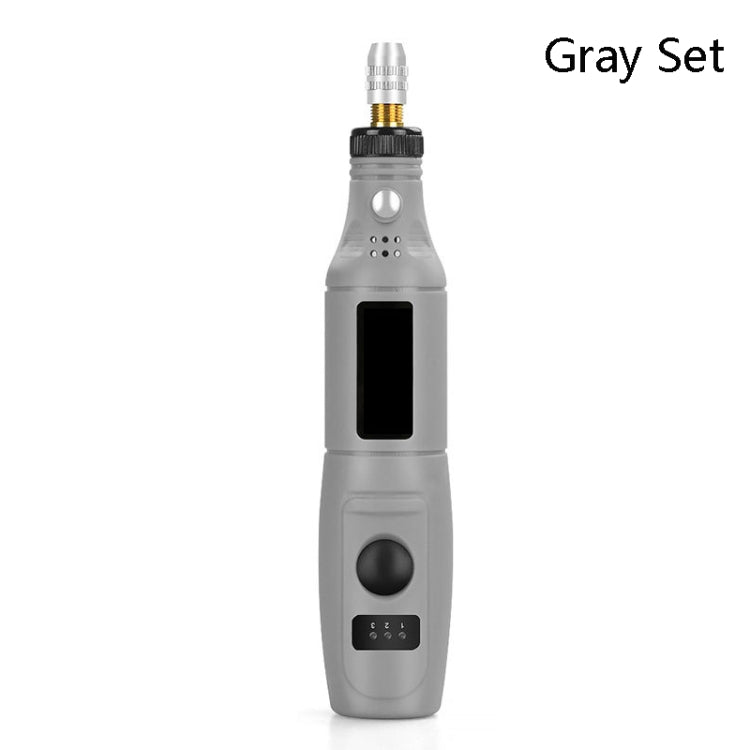 Mini Electrical Engraving Pen Cutting And Polishing Electrical Grinder Tool Set, US Plug(Grey) - Abrasive Tools & Accessories by buy2fix | Online Shopping UK | buy2fix