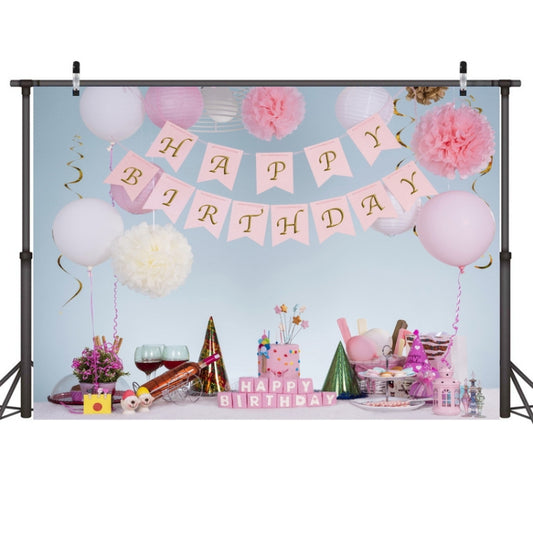 2.1m x 1.5m One Year Old Birthday Photography Background Cloth Birthday Party Decoration Photo Background(587) - Camera Accessories by buy2fix | Online Shopping UK | buy2fix