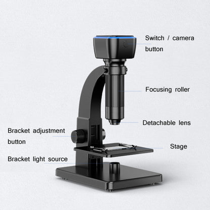 2000X WIFI High Magnification Biological Microscope USB HD Digital Magnifying Glass - Digital Microscope by buy2fix | Online Shopping UK | buy2fix