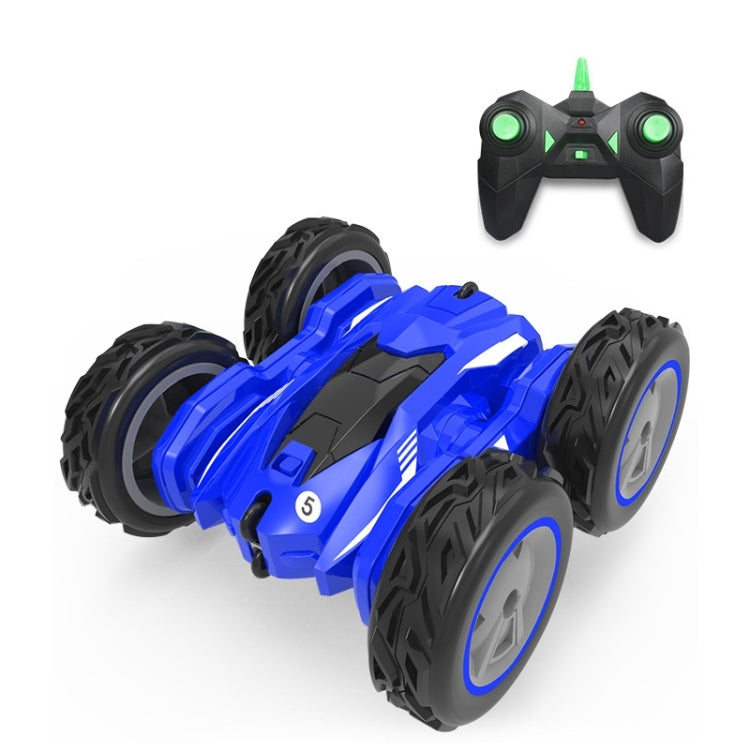 Stunt Deformation High-Speed Electric Remote Control Car Double-Sided Off-Road Tumbling And Twisting Toy Car(Blue) - RC Cars by buy2fix | Online Shopping UK | buy2fix