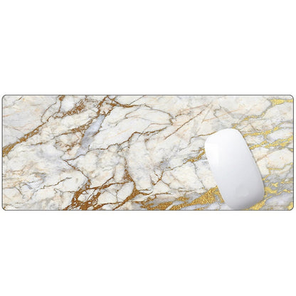 300x700x3mm Marbling Wear-Resistant Rubber Mouse Pad(Blue Crystal Marble) - Mouse Pads by buy2fix | Online Shopping UK | buy2fix