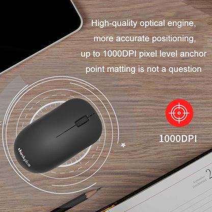 Lenovo Thinkplus WL80 Business Portable Ergonomic Wireless Mouse - Wireless Mice by Lenovo | Online Shopping UK | buy2fix