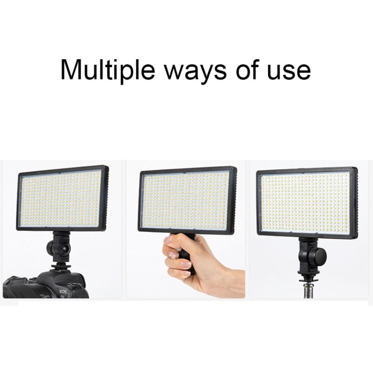 1064LEDs Stepless Adjustment Live Fill Light Reversible Photography Soft Light, Style: 12 inch(EU Plug) -  by buy2fix | Online Shopping UK | buy2fix