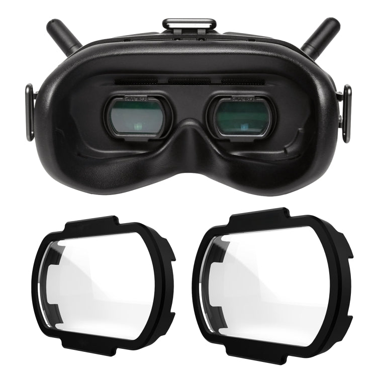 Sunnylife FV-Q9334 2 PCS Myopia Lens Nearsighted Corrective Aspherical Lens for DJI FPV Goggles V2, Colour: 250 Degree - DJI & GoPro Accessories by Sunnylife | Online Shopping UK | buy2fix