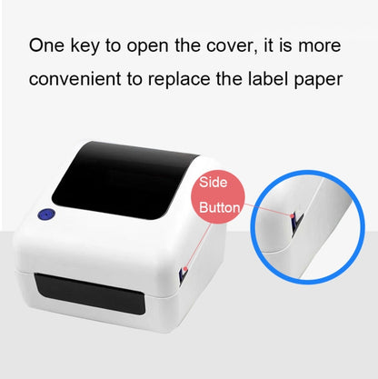 100mm Express Order Printer Thermal Self-adhesive Label Printing Machine, Style:IP486BT(UK Plug) - Consumer Electronics by buy2fix | Online Shopping UK | buy2fix