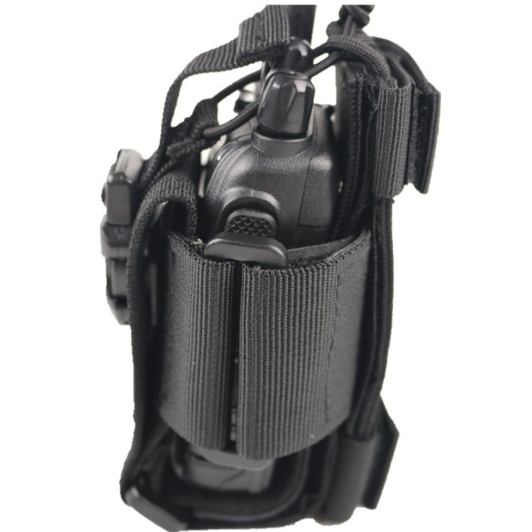 Outdoor Walkie Talkie Bag Mobile Phone Bag Mini Waist Bag Free Size(Black) - Consumer Electronics by buy2fix | Online Shopping UK | buy2fix