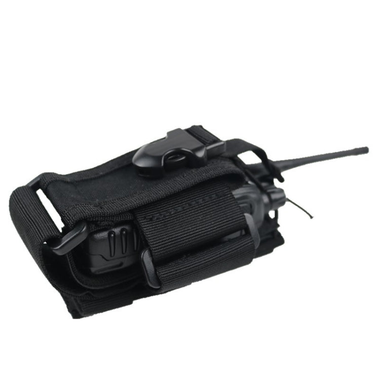 Outdoor Walkie Talkie Bag Mobile Phone Bag Mini Waist Bag Free Size(Black) - Consumer Electronics by buy2fix | Online Shopping UK | buy2fix
