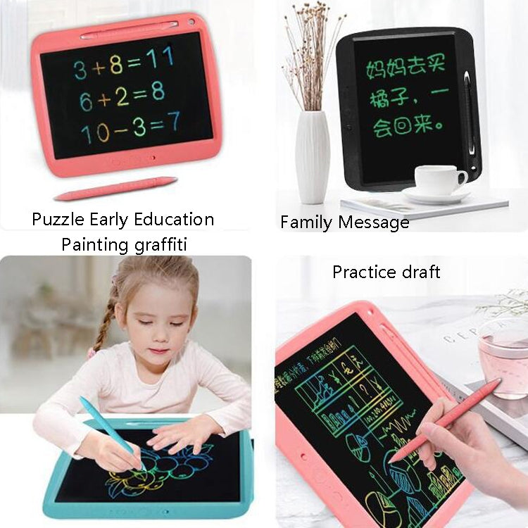 Children LCD Painting Board Electronic Highlight Written Panel Smart Charging Tablet, Style: 11.5 inch Colorful Lines (Blue) - Consumer Electronics by buy2fix | Online Shopping UK | buy2fix