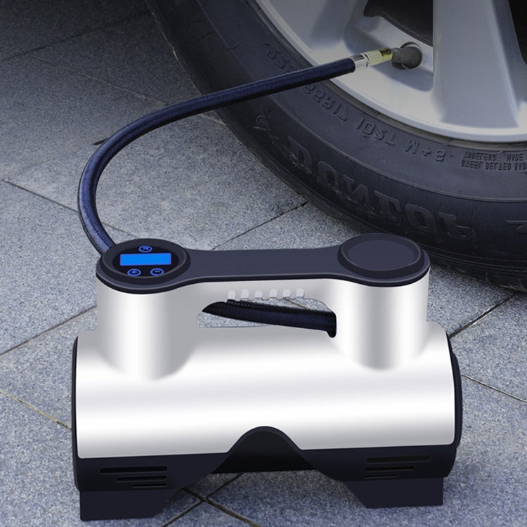 Car Inflatable Pump Portable Small Automotive Tire Refiner Pump, Style: Wireless Pointer With Lamp - In Car by buy2fix | Online Shopping UK | buy2fix