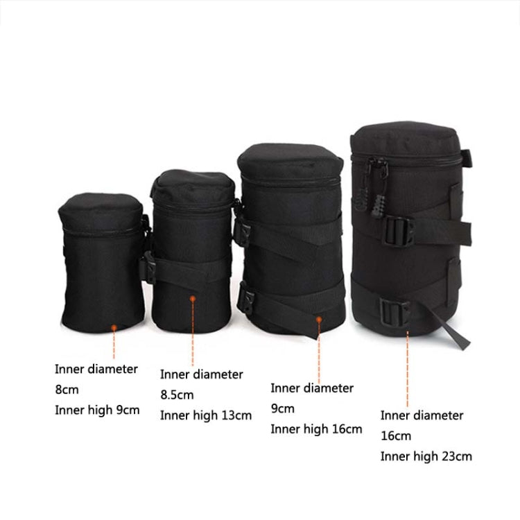 5603 Wear-Resistant Waterproof And Shockproof SLR Camera Lens Bag, Size: M(Black) - Camera Accessories by buy2fix | Online Shopping UK | buy2fix