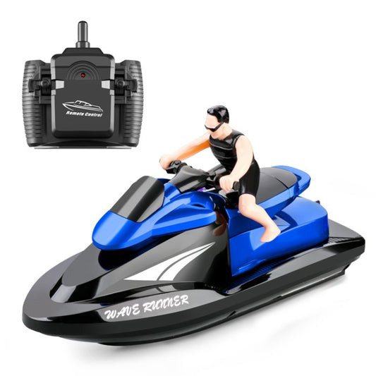 809  2.4G Remote Control Motor Speed Boat High Speed Electric Yacht Model Children Water Toys, Specification Single Battery (Blue) - RC Boats by buy2fix | Online Shopping UK | buy2fix