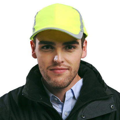 Reflective Safety Baseball Cap Breathable Construction Site Outdoor Construction Mesh Cap, Colour: Fluorescent Orange - Workplace Safety Supplies by buy2fix | Online Shopping UK | buy2fix