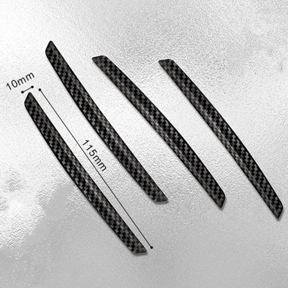 3 Sets DM-047 Rearview Mirror Carbon Fiber Anti-Scratch Door Anti-Collision Strip - In Car by buy2fix | Online Shopping UK | buy2fix