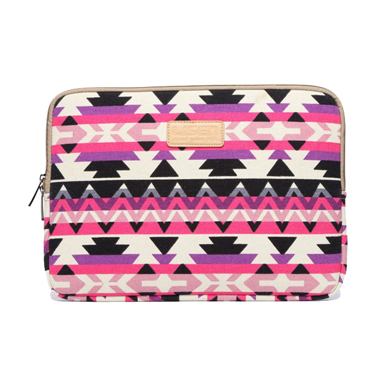 LiSEN LS-518 Lingge Pattern Laptop Computer Liner Bags, Size: 11.6 inch(Rose Red Pattern Geometry) - Other by LiSEN | Online Shopping UK | buy2fix