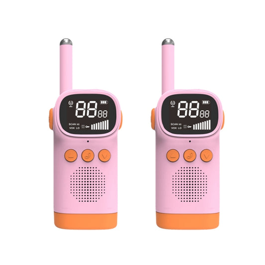 D20 Walkie-Talkie Children Toy Mini Wireless Call Interactive Toy, Colour: Pink + Pink - Consumer Electronics by buy2fix | Online Shopping UK | buy2fix