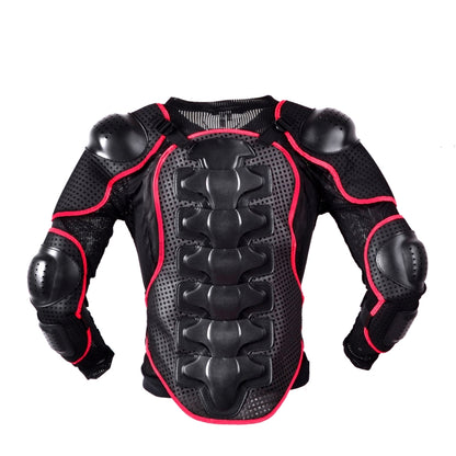 GHOST RACING F060 Motorcycle Armor Suit Riding Protective Gear Chest Protector Elbow Pad Fall Protection Suit, Size: M(Red) - Protective Gear by GHOST RACING | Online Shopping UK | buy2fix