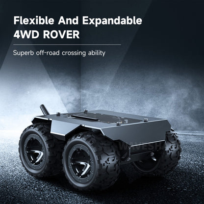 Waveshare WAVE ROVER Flexible Expandable 4WD Mobile Robot Chassis, Onboard ESP32 Module(UK Plug) - Robotics Accessories by Waveshare | Online Shopping UK | buy2fix