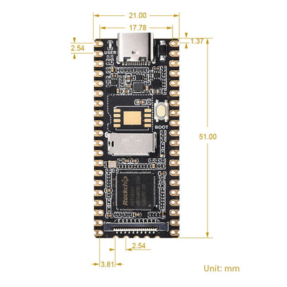 Waveshare LuckFox Pico RV1103 Linux Micro Development Board with Header - Boards & Shields by Waveshare | Online Shopping UK | buy2fix