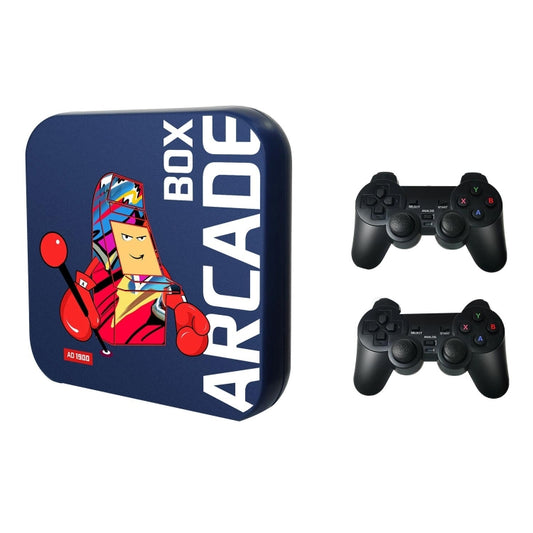 Arcade Box 256G Wireless Video Game Machine Box 4K HD Display For PS1/PSP/N64/DC, UK Plug - Pocket Console by buy2fix | Online Shopping UK | buy2fix