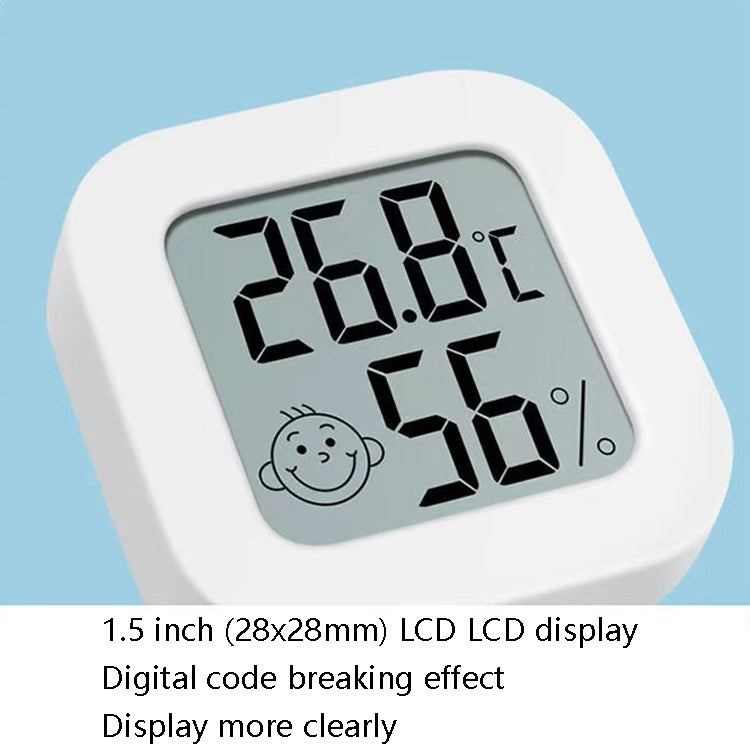 Temperature And Humidity Measuring Baby Room Temperature Meter(White) - Home & Garden by buy2fix | Online Shopping UK | buy2fix