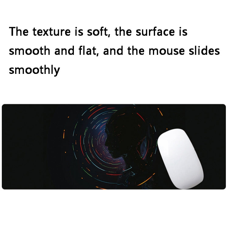 Hand-Painted Fantasy Pattern Mouse Pad, Size: 300 x 800 x 1.5mm Not Overlocked(1 Dream) - Mouse Pads by buy2fix | Online Shopping UK | buy2fix