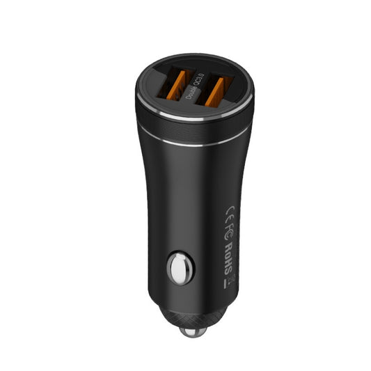 QIAKEY BK918 Dual Ports Fast Charge Car Charger - Car Charger by QIAKEY | Online Shopping UK | buy2fix