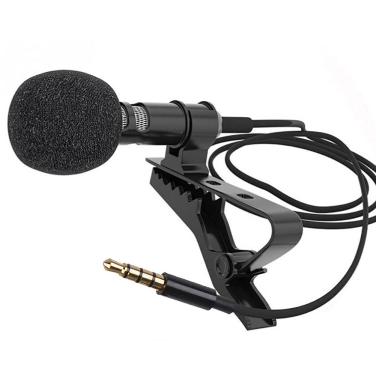 GAM-140 Mobile Phone Recording Collar Microphone(Black) - Consumer Electronics by buy2fix | Online Shopping UK | buy2fix
