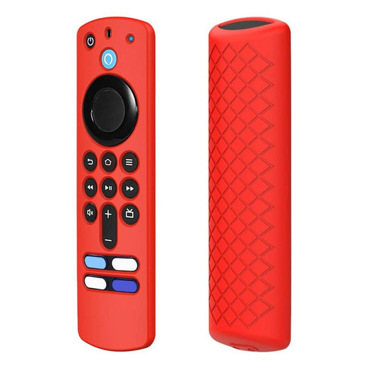 2 PCS Silicone Shell For Alexa Voice Remote 3rd Gen&TV Stick 3rd Gen(Red) - Consumer Electronics by buy2fix | Online Shopping UK | buy2fix