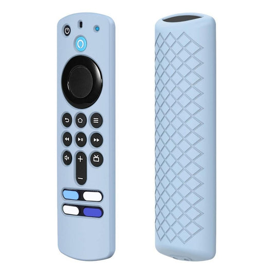 2 PCS Silicone Shell For Alexa Voice Remote 3rd Gen&TV Stick 3rd Gen(Blue) - Consumer Electronics by buy2fix | Online Shopping UK | buy2fix