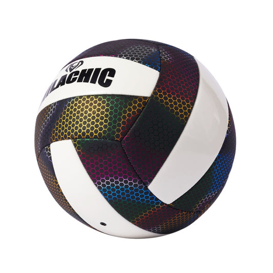 MILACHIC Fluorescent Volleyball No.5 PU Machine Stitched Volleyball(6930 Night Light) - Balls by MILACHIC | Online Shopping UK | buy2fix