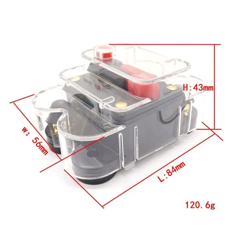 CB2 Car RV Yacht Audio Modification Automatic Circuit Breaker Switch, Specification: 60A - In Car by buy2fix | Online Shopping UK | buy2fix