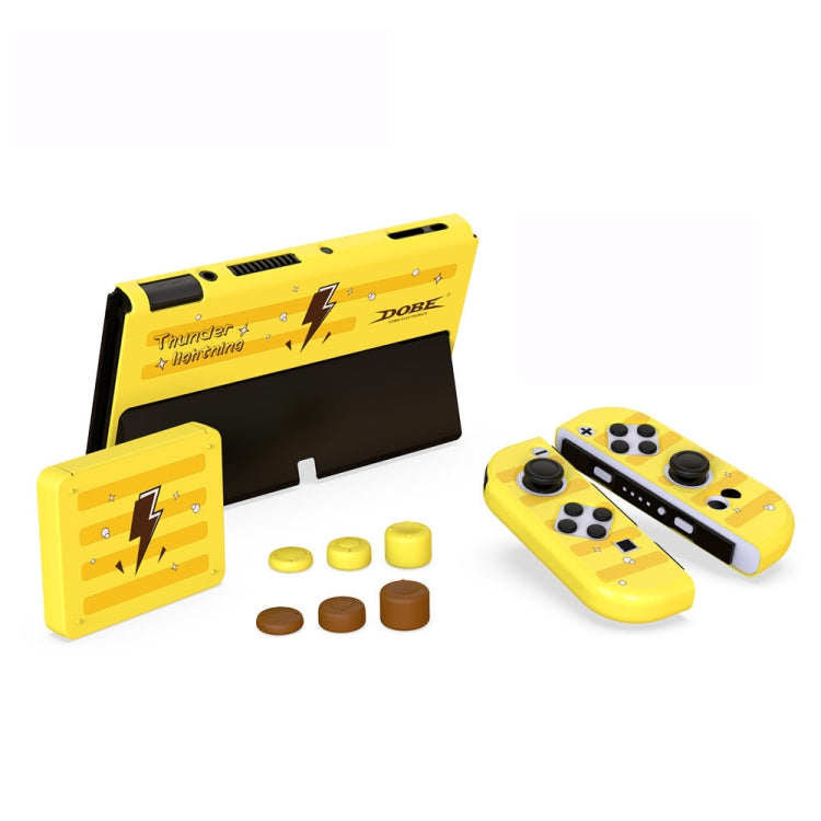 DOBE TNS-1192  Host Handle Protective Shell + Card Box + Rocker Cap Set For Switch OLED - Cases by DOBE | Online Shopping UK | buy2fix