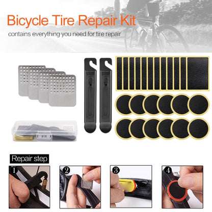 30 PCS / Set Black Iron Tire Lever  Bicycle Tire Repair Kit - Outdoor & Sports by buy2fix | Online Shopping UK | buy2fix