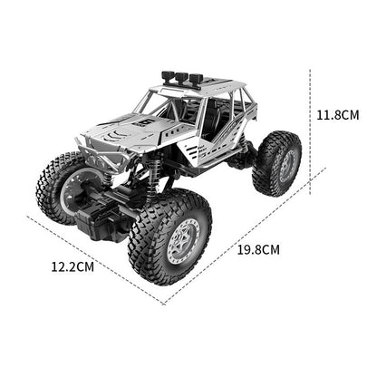 JZRC Alloy Remote Control Off-Road Vehicle Charging Remote Control Car Toy For Children Medium Alloy Silver - RC Cars by JZRC | Online Shopping UK | buy2fix