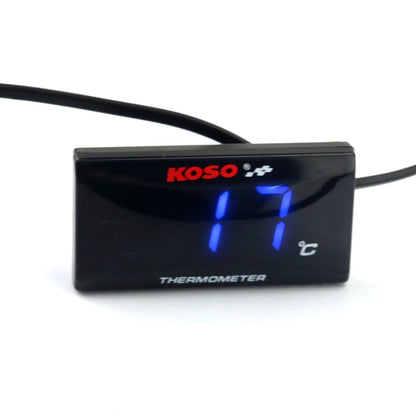 KOSO Motorcycle Water Tank Thermometer(Blue Light) - In Car by KOSO | Online Shopping UK | buy2fix