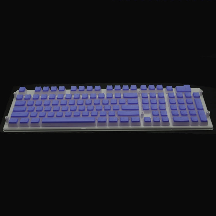 Pudding Double-layer Two-color 108-key Mechanical Translucent Keycap(Violet) -  by buy2fix | Online Shopping UK | buy2fix