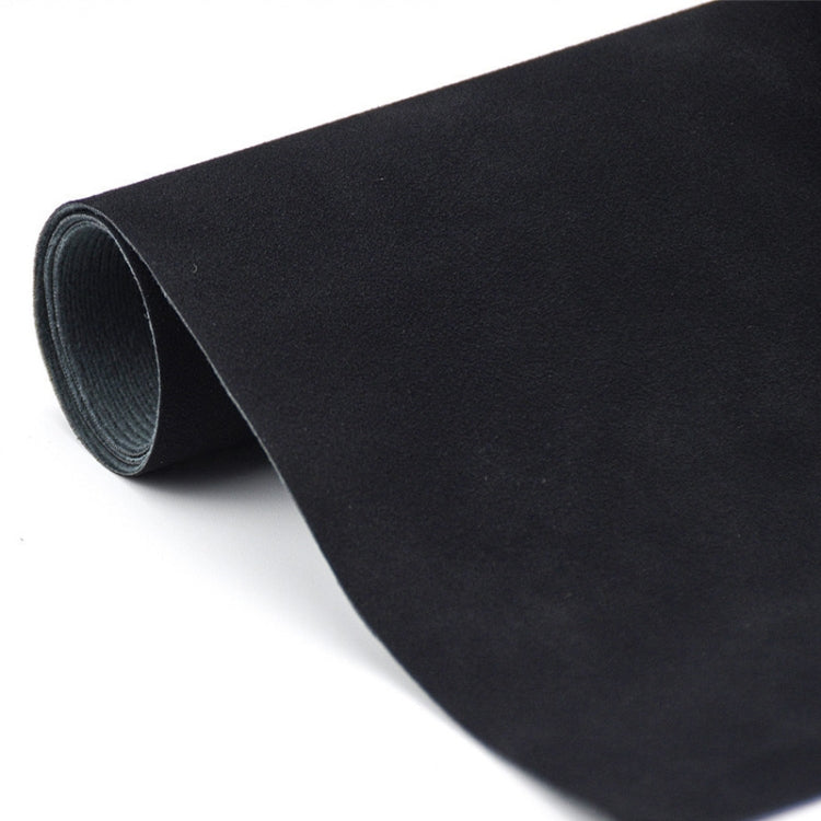 2 PCS 50 x 68cm Thickened Waterproof Non-reflective Matte Leather Photo Background Cloth(Black) - Camera Accessories by buy2fix | Online Shopping UK | buy2fix