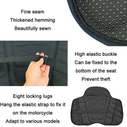 Shock Absorption Heat Insulation Breathable Motorcycle Seat Cushion, Style: Saddle Type - In Car by buy2fix | Online Shopping UK | buy2fix